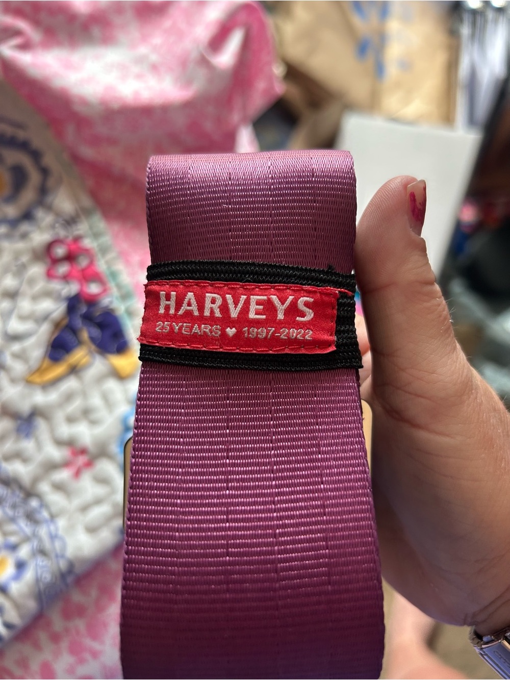 Harvey’s seatbelt cnc strap